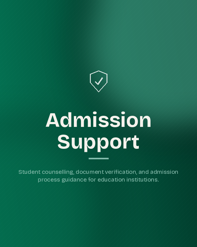 Admission Support