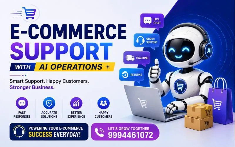 Ecommerce AI Support — domestic ai project BPO project, by Akontec