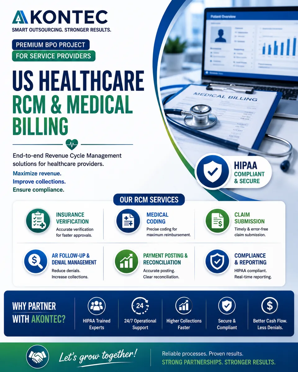 US Healthcare RCM & Medical Billing